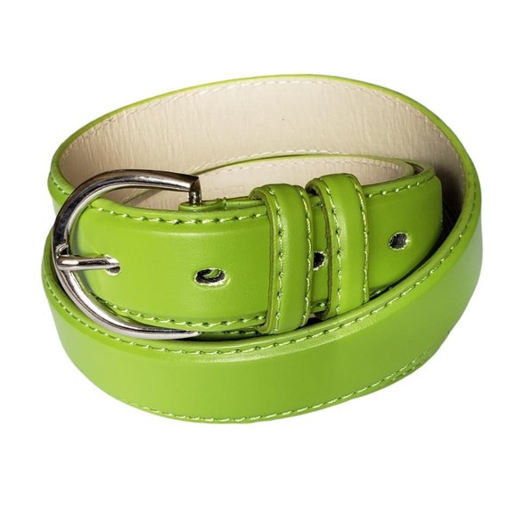 Accessories Womens Ladies Light Green Leather Belt Poshmark
